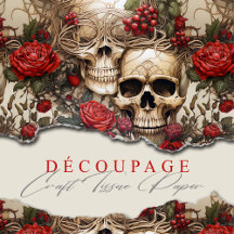 フローラスカルレッドローズゴシック