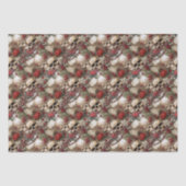 フローラスカルレッドローゼゴシッ結婚クズハロウィーン 薄葉紙 (正面)