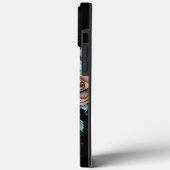 フローラスカル大人ファボラスのハロウィーンケースマット Case-Mate iPhoneケース (裏面 / 左)