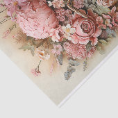 フローラスカル自転車の水の色のデコパージュ 薄葉紙 (詳細)