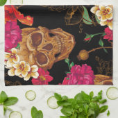 フローラスカル キッチンタオル (折り畳み)