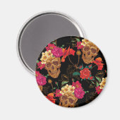 フローラスカル マグネット (正面/裏面)