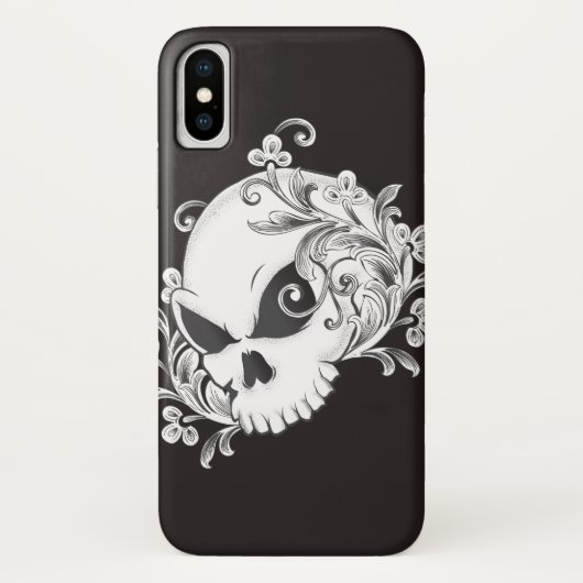 フローラスカル Case-Mate iPhoneケース (裏面)