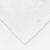 フローラスカンジレインボーベビー1年目のマイルストーン    フリースブランケット (角)