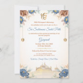 フローラスクマニサヒブパス招待状カード 招待状 (正面)