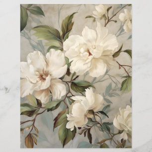 フローラスクラップブック作り紙