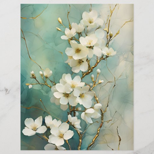 フローラスクラップブック作り紙 (正面)