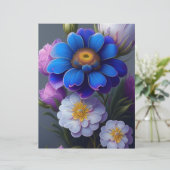 フローラスクラップブック紙 (スタンド正面)