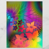 フローラスクラップブック紙 (裏面)