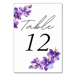 フローラスクリプトの写真 テーブルナンバー