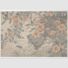 フローラスクリプト家具のデコページ紙 薄葉紙