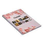 フローラスクリプ最高のトMom Ever母写真コラージュ ノートブック (右側)