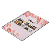 フローラスクリプ最高のトMom Ever母写真コラージュ ノートブック (左側)