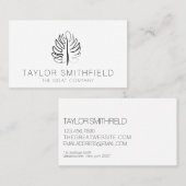 フローラスケッチヴィンテージ名刺 名刺 (正面/裏面)