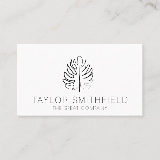 フローラスケッチヴィンテージ名刺 名刺 (正面)