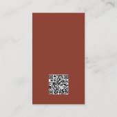 フローラスケルトンカップルQR結婚の詳細エンクロージャ エンクロージャーカード (裏面)