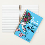 フローラスケートの漫画の名前トランスジェンダーを通じて成長 ノートブック (内側)