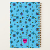 フローラスケートの漫画の名前トランスジェンダーを通じて成長 ノートブック (裏面)