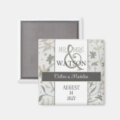 フローラスシンプルリモダングエレガントインスピレーション マグネット (正面/裏面)