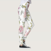 フローラスタイリッシュヨガパンツ、ハイウェスト植物体 レギンス (右)