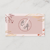 フローラスタイリッシュ弁護士弁護士弁護士 名刺 (裏面)