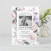 フローラスタイリッシュ祝の命 招待状 (スタンド正面)