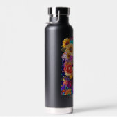 フローラスタイリッシュ銅製ウォーターボトル ウォーターボトル (右面)