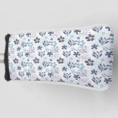 フローラスタイルパターカバー ゴルフヘッドカバー (正面)