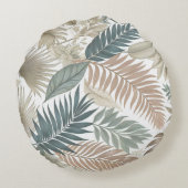 フローラスタイルラウンドピロー – ソフト&ドリーミー ラウンドクッション (裏面)