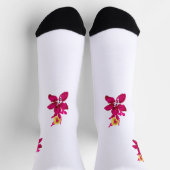 フローラスタイル、ArtyClickクリムゾン、ライト金ゴールド ソックス (上部)