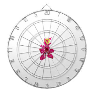 フローラスタイル、ArtyClickクリムゾン、ライト金ゴールド ダーツボード