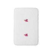 フローラスタイル、ArtyClickクリムゾン、ライト金ゴールド バスマット (正面縦)