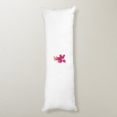 フローラスタイル、ArtyClickクリムゾン、ライト金ゴールド ボディピロー (裏面 (縦))