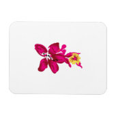 フローラスタイル、ArtyClickクリムゾン、ライト金ゴールド マグネット (横)