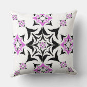 「フローラスターバストジオメトリ」 クッション (裏面)