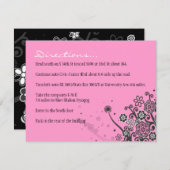 フローラスターベビー名前付け方向カード エンクロージャーカード (正面/裏面)