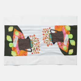 フローラスチルライフキッチンティータオル キッチンタオル