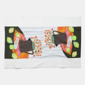 フローラスチルライフキッチンティータオル キッチンタオル (横)