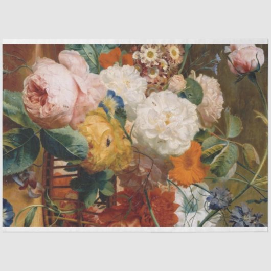 フローラスチルライフデコファージ紙 薄葉紙 (正面)