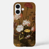 フローラスチルライフ花in花瓶,ヴィンテージバロック Case-Mate iPhoneケース (裏面)