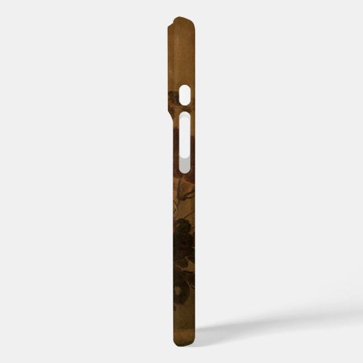 フローラスチルライフ花in花瓶,ヴィンテージバロック Case-Mate iPhoneケース (裏面 / 左)