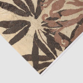 フローラステンシルデザインとタウニー葉ズ 薄葉紙 (詳細)