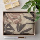 フローラステンシルデザインとタウニー葉ズ 薄葉紙 (ギフト)