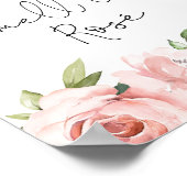 フローラストップ赤面とバラの匂い ポスター (角)