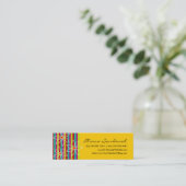 フローラストライプの通話カード コーリングカード (スタンド正面)