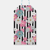 フローラストライプの ギフトタグ (裏面)