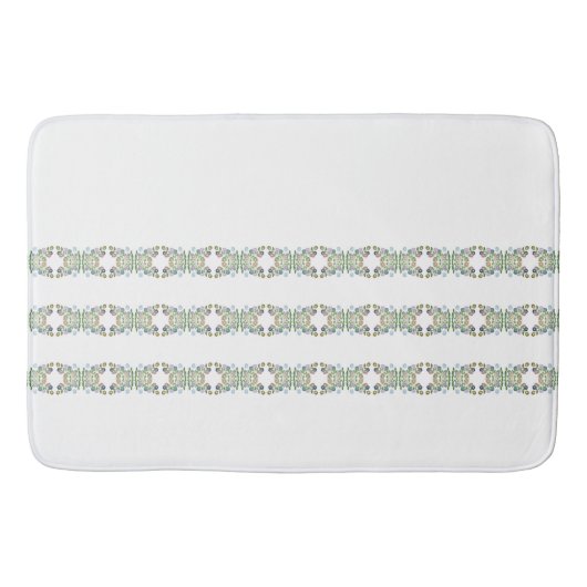 フローラストライプ大浴用マット バスマット (正面)