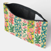 フローラストライプ アクセサリーポーチ (見開き)