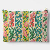 フローラストライプ アクセサリーポーチ (裏面)