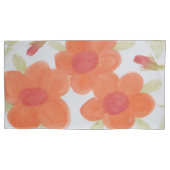 フローラストライプ 枕カバー (正面左)